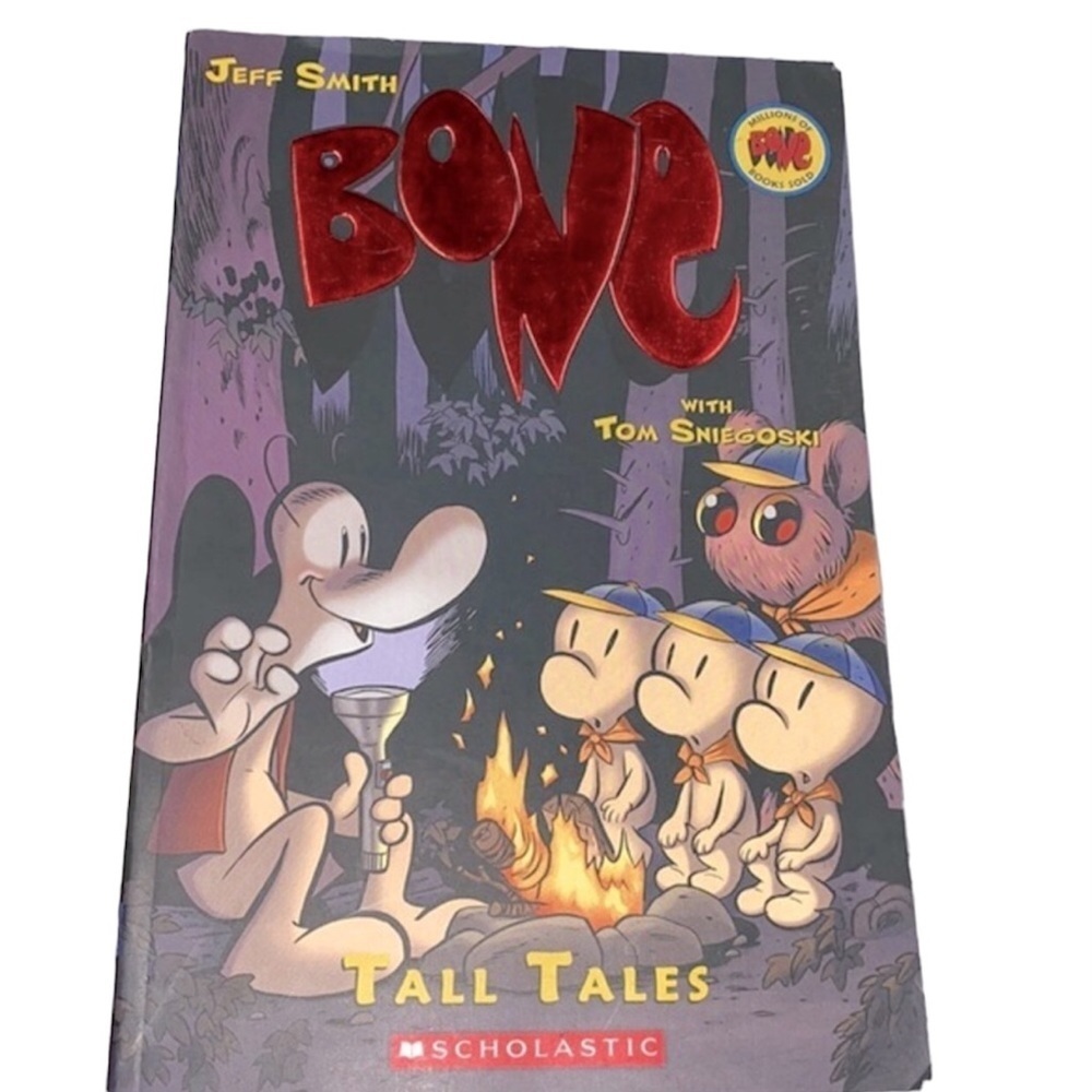 Bone Tall Tales kids comic book scholastic